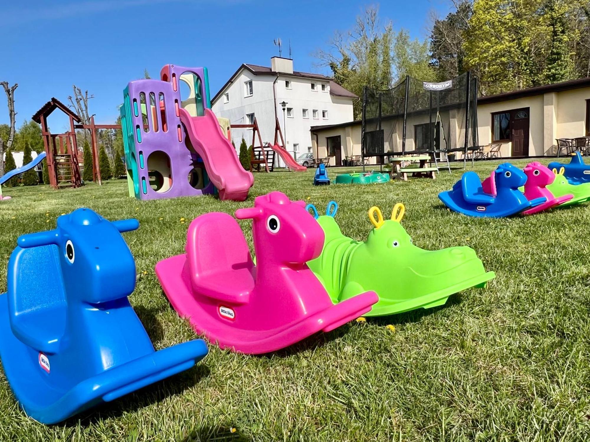 Osrodek Rodzinny "Pod Wydmami" Przy Plazy , Plac Zabaw , Rowery Sarbinowo Extérieur photo