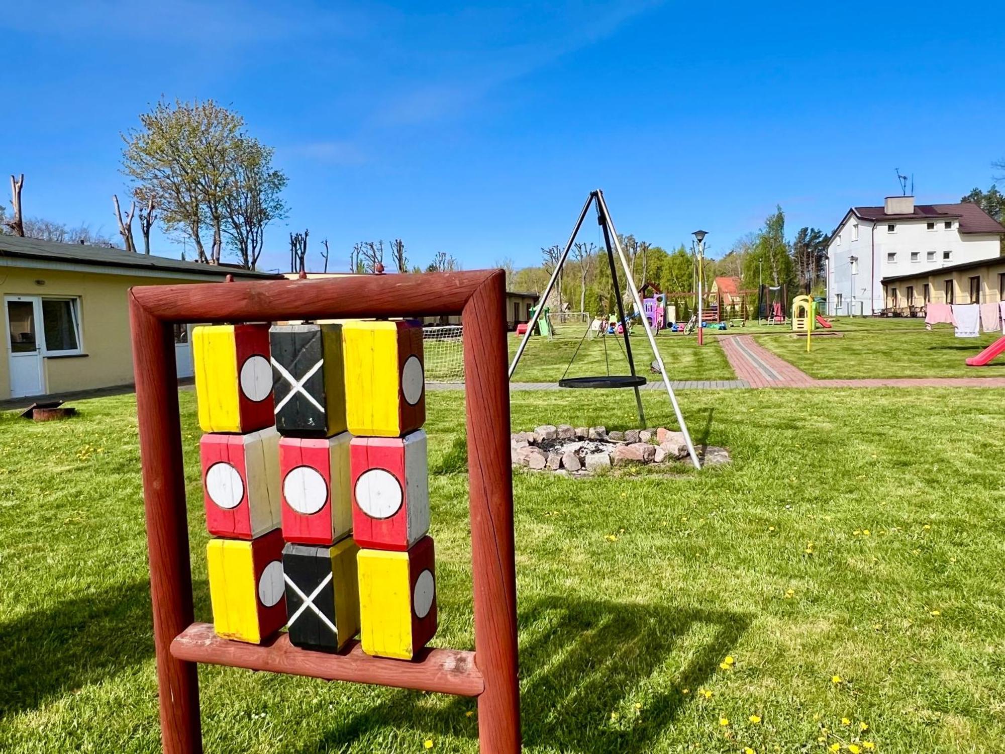 Osrodek Rodzinny "Pod Wydmami" Przy Plazy , Plac Zabaw , Rowery Sarbinowo Extérieur photo