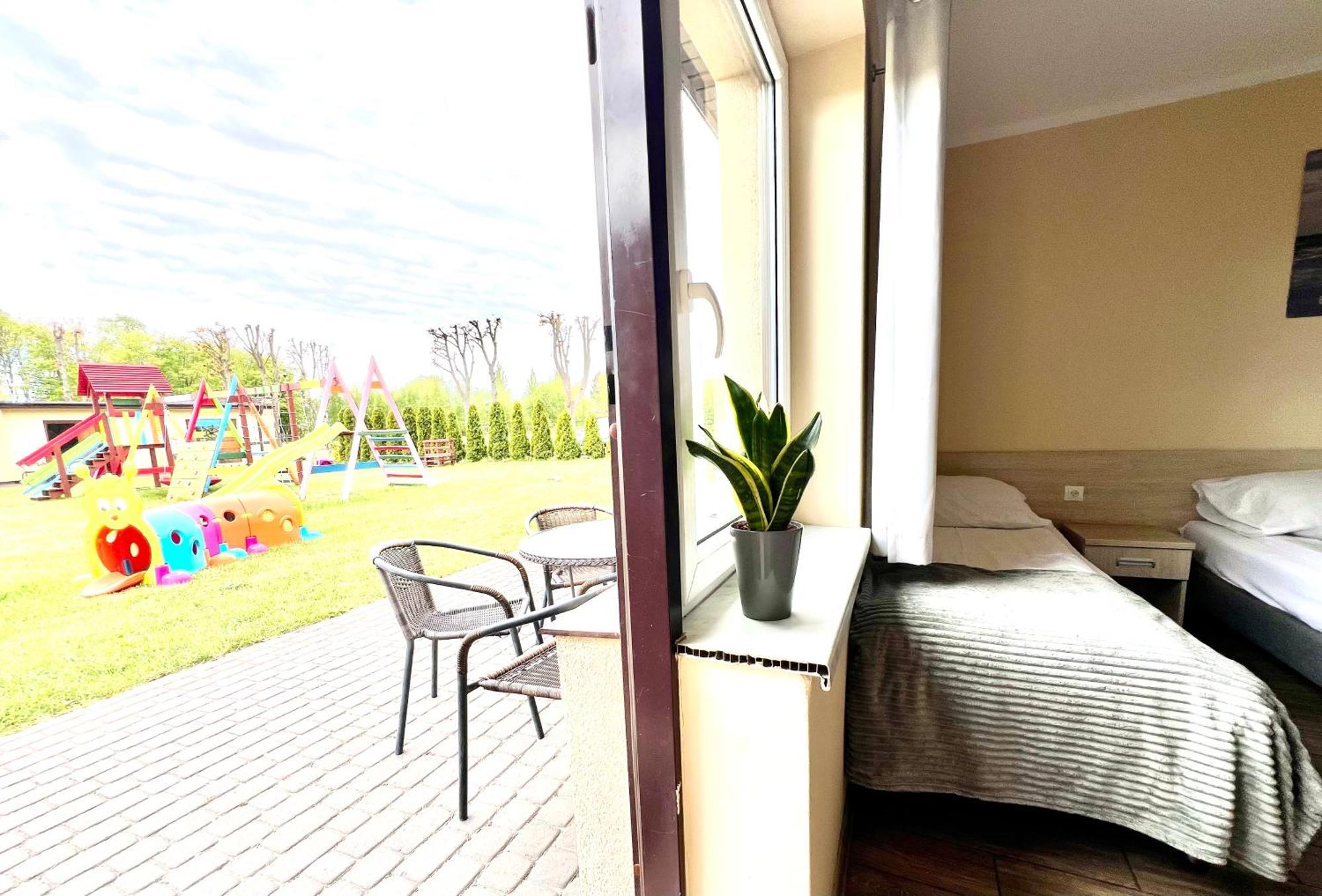 Osrodek Rodzinny "Pod Wydmami" Przy Plazy , Plac Zabaw , Rowery Sarbinowo Extérieur photo
