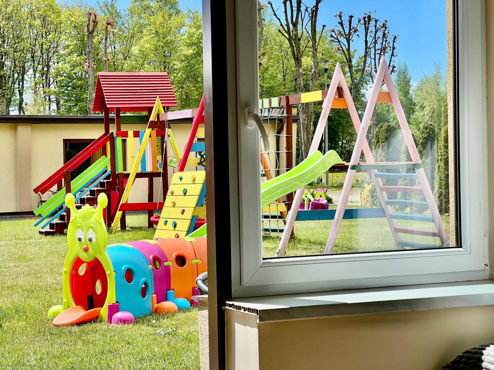 Osrodek Rodzinny "Pod Wydmami" Przy Plazy , Plac Zabaw , Rowery Sarbinowo Extérieur photo